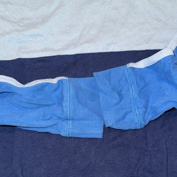 Hanna Andersson Blue and Gray Color Long Sleeve Tee - Picture 5 of 5